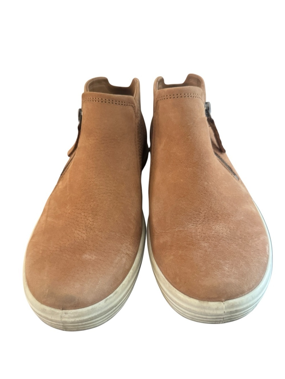 ECCO Soft 7 Nubuck Side-Zip Bootie, Size 38 (7-7.5) - Picture 3 of 7